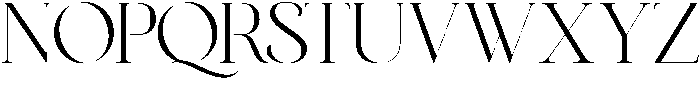 Griffin Regular otf (400) Font UPPERCASE