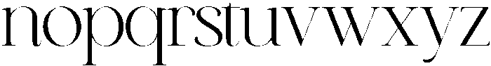 Griffin Regular otf (400) Font LOWERCASE