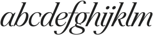 Griffiths Bold Italic otf (700) Font LOWERCASE