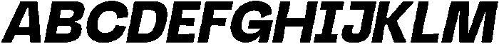 Griga Black Italic otf (900) Font UPPERCASE