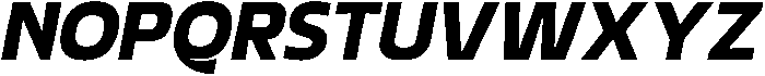 Griga Black Italic otf (900) Font UPPERCASE