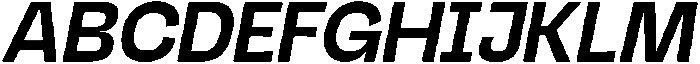 Griga Bold Italic otf (700) Font UPPERCASE