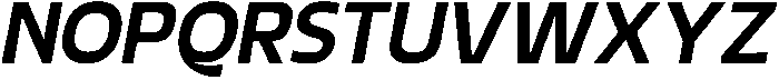 Griga Bold Italic otf (700) Font UPPERCASE