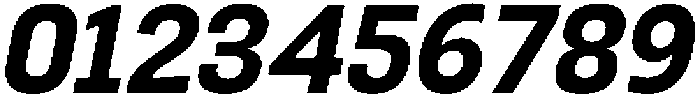 Griga Extra Bold Italic otf (700) Font OTHER CHARS
