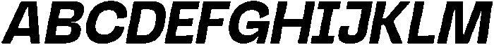 Griga Extra Bold Italic otf (700) Font