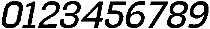 Griga Medium Italic otf (500) Font OTHER CHARS