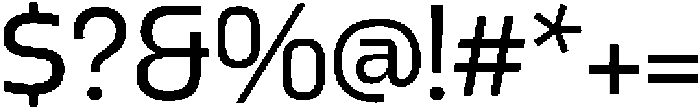 Griga Regular otf (400) Font OTHER CHARS