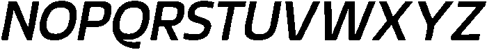 Griga Semi Bold Italic otf (600) Font UPPERCASE