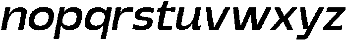 Griga Semi Bold Italic otf (600) Font LOWERCASE