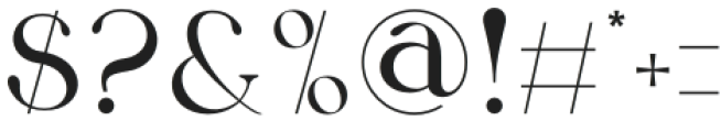 Grigane Regular otf (400) Font OTHER CHARS