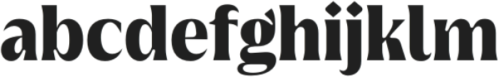 Griggs Black Flare otf (900) Font LOWERCASE
