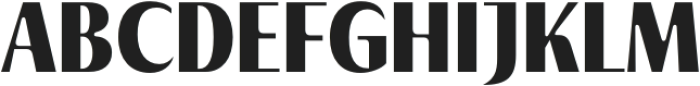 Griggs Black Sans otf (900) Font UPPERCASE