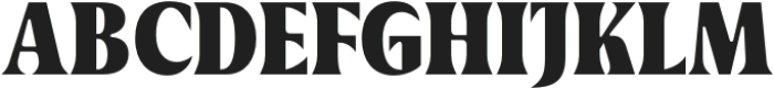 Griggs Black Serif Gr otf (900) Font UPPERCASE