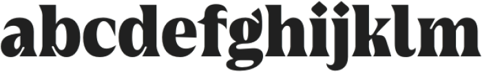 Griggs Black Serif Gr otf (900) Font LOWERCASE