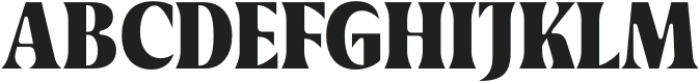 Griggs Black Serif Ss02 otf (900) Font UPPERCASE