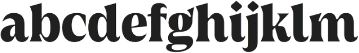 Griggs Black Serif Ss02 otf (900) Font LOWERCASE