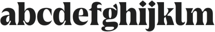 Griggs Black Serif otf (900) Font LOWERCASE