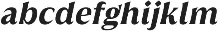 Griggs Bold Flare Gr Slnt otf (700) Font LOWERCASE