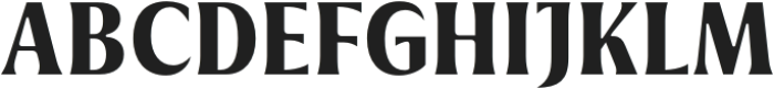 Griggs Bold Flare Gr otf (700) Font UPPERCASE