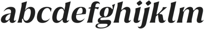 Griggs Bold Flare Slnt otf (700) Font LOWERCASE