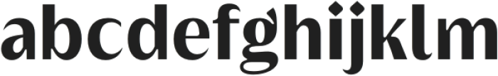 Griggs Bold Sans Gr otf (700) Font LOWERCASE
