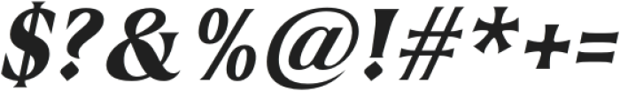 Griggs Bold Serif Gr Slnt otf (700) Font OTHER CHARS