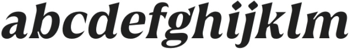 Griggs Bold Serif Gr Slnt otf (700) Font LOWERCASE