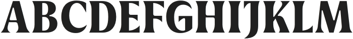Griggs Bold Serif Gr otf (700) Font UPPERCASE
