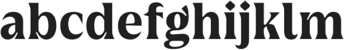 Griggs Bold Serif Gr otf (700) Font LOWERCASE