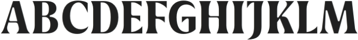 Griggs Bold Serif otf (700) Font UPPERCASE