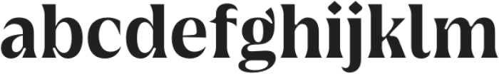 Griggs Bold Serif otf (700) Font LOWERCASE