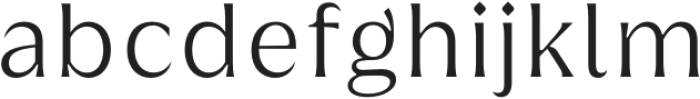 Griggs Light Flare Gr otf (300) Font LOWERCASE