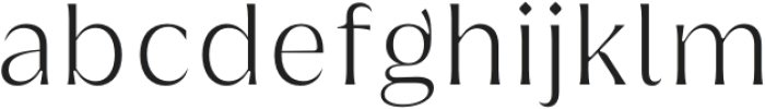 Griggs Light Flare otf (300) Font LOWERCASE