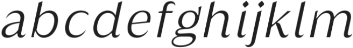 Griggs Light Sans Gr Slnt otf (300) Font LOWERCASE