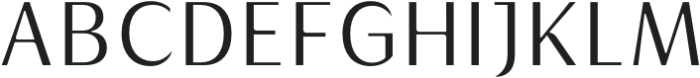 Griggs Light Sans Gr otf (300) Font UPPERCASE
