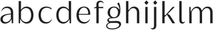 Griggs Light Sans Gr otf (300) Font LOWERCASE