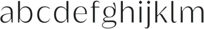 Griggs Light Sans otf (300) Font LOWERCASE