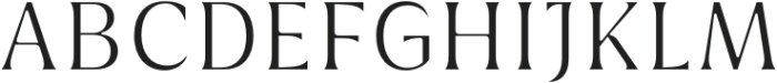 Griggs Light Serif otf (300) Font UPPERCASE