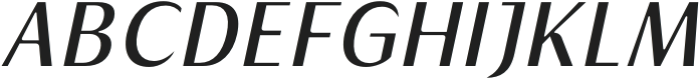 Griggs Sans Gr Slnt otf (400) Font UPPERCASE