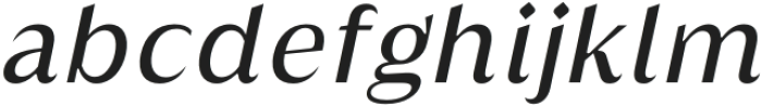 Griggs Sans Gr Slnt otf (400) Font LOWERCASE