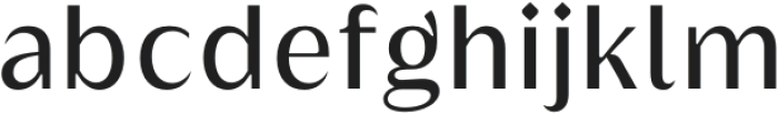 Griggs Sans Gr otf (400) Font LOWERCASE