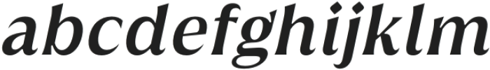 Griggs SemiBold Flare Gr Slnt otf (600) Font LOWERCASE