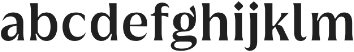 Griggs SemiBold Flare Gr otf (600) Font LOWERCASE