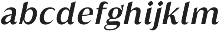 Griggs SemiBold Sans Gr Slnt otf (600) Font LOWERCASE