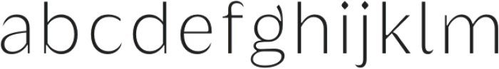 Griggs Thin Sans Gr otf (100) Font LOWERCASE