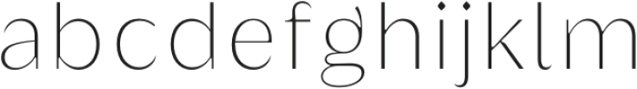 Griggs Thin Sans otf (100) Font LOWERCASE