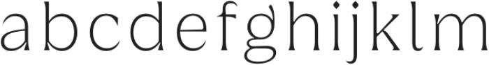 Griggs Thin Serif Gr otf (100) Font LOWERCASE