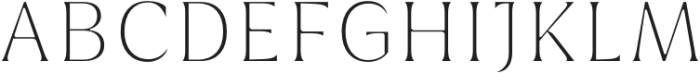 Griggs Thin Serif Ss02 otf (100) Font UPPERCASE