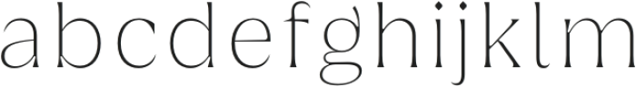 Griggs Thin Serif otf (100) Font LOWERCASE