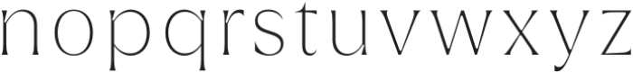 Griggs Thin Serif otf (100) Font LOWERCASE